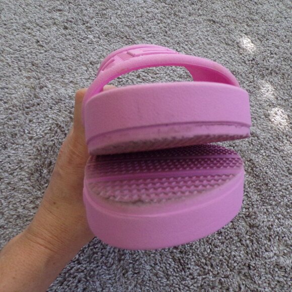 Hunter pink platform sandals slides - Picture 6 of 8